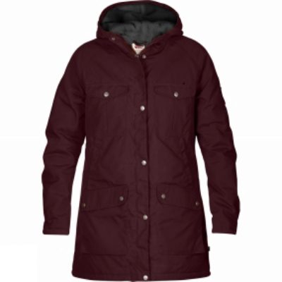 Fjallraven Womens Greenland Winter Parka Dark Garnet Fjallraven Womens Greenland Winter Parka Dark Garnet